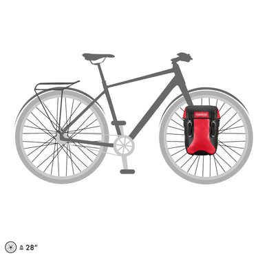 Ortlieb Sport - Packer - Voderradtasche QL2.1 (2x15L) 40 cm (red black) - Markenkoffer