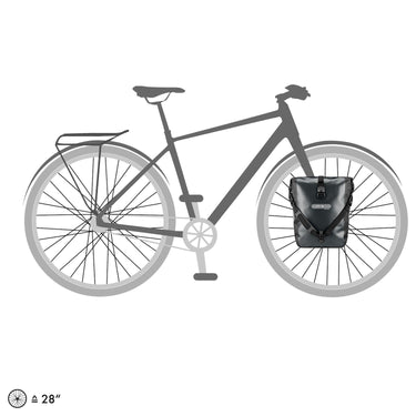 Ortlieb Sport - Roller QL2.1 - Vorderradtasche (2x12.5L) 30 cm (sunyellow black) - Markenkoffer