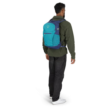 Osprey Daylite Plus - Rucksack 16" 47 cm (blue spikemoss/alkaline) - Markenkoffer