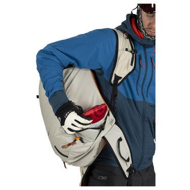 Osprey Firn 28 - Skirucksack 60 cm (sandy grey/tequila orange, S/M) - Markenkoffer
