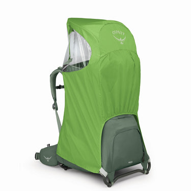 Osprey Poco Little Child Carrier + Raincover - Kindertrage (Kraxe) (koseret green) - Markenkoffer