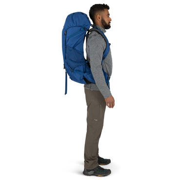Osprey Rook 50 - Trekkingrucksack 75 cm (astology blue/blue flame) - Markenkoffer