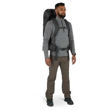 Osprey Rook 50 - Trekkingrucksack 75 cm (dark charcoal/silver lining) - Markenkoffer