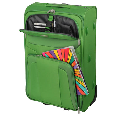 paklite Orlando - 4 - Rollen - Trolley M 63 cm (grün) - Markenkoffer