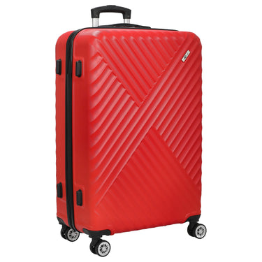 Paradise by CHECK.IN Kingston - 4 - Rollen - Trolley Set 3tlg. (rot) - Markenkoffer