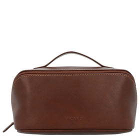 Picard Toscana - Kulturbeutel 24 cm Rindleder (kastanie) - Markenkoffer