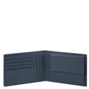 Piquadro Akron - Herrengeldbörse 4cc 13 cm (blue) - Markenkoffer