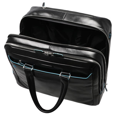 Piquadro Blue Square - 2 - Rollen - Businesstrolley 42 cm (black) - Markenkoffer