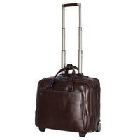 Piquadro Blue Square - 2 - Rollen - Businesstrolley 42 cm (mahogany) - Markenkoffer