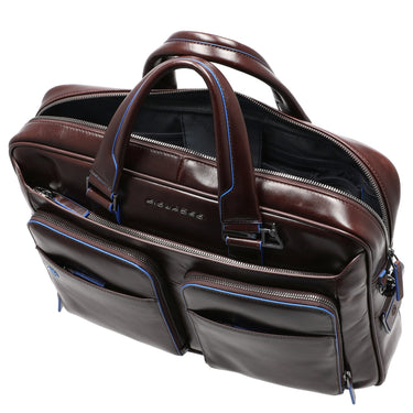 Piquadro Blue Square - Aktentasche 14" 39 cm (mahogany) - Markenkoffer