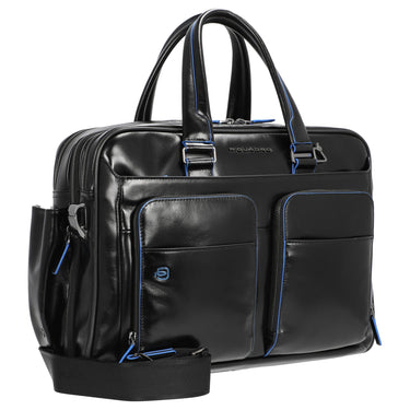 Piquadro Blue Square - Aktentasche 15" 41 cm erw. (black) - Ansicht 5