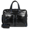 Piquadro Blue Square - Aktentasche 15" 41 cm erw. (black)