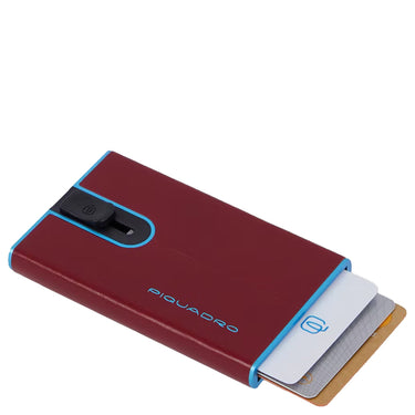 Piquadro Blue Square - Kreditkartenetui 11cc 10 cm RFID (red) - Markenkoffer
