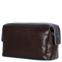 Piquadro Blue Square - Kulturbeutel 23.5 cm (mahogany) - Markenkoffer