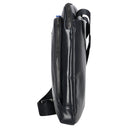 Piquadro Blue Square - Schultertasche 24.5 cm (black) - Markenkoffer