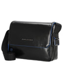 Piquadro Blue Square - Umhängetasche 23 cm (black) - Markenkoffer