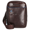 Piquadro Blue Square - Umhängetasche 23 cm (mahogany)