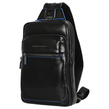 Piquadro Blue Square - Umhängetasche 30.5 cm (black) - Ansicht 2