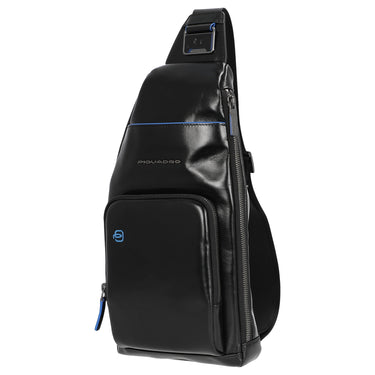 Piquadro Blue Square - Umhängetasche 36 cm (black) - Markenkoffer