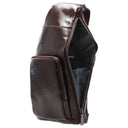 Piquadro Blue Square - Umhängetasche 36 cm (mahogany) - Markenkoffer