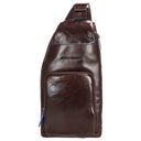 Piquadro Blue Square - Umhängetasche 36 cm (mahogany) - Markenkoffer