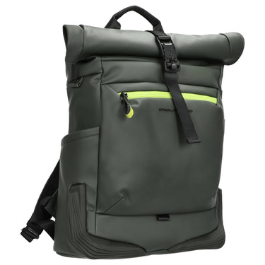 Piquadro Corner - Rolltop Rucksack 15.6" 47 cm (green) - Ansicht 5