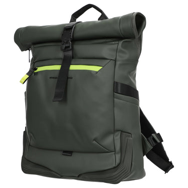 Piquadro Corner - Rolltop Rucksack 15.6" 47 cm (green) - Markenkoffer