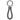 Porsche Design Keyring Leather Cord - Schlüsselanhänger (anthracite) - Markenkoffer