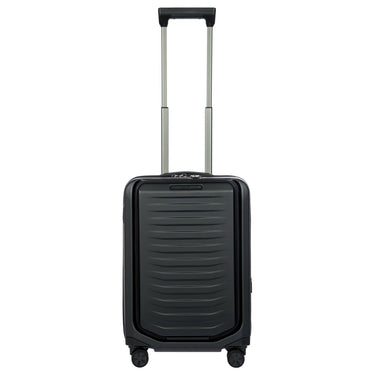 Porsche Design Roadster Hardcase - 4 - Rollen - Kabinentrolley mit Vortasche S 55 cm (black matt) - Markenkoffer