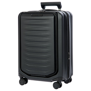 Porsche Design Roadster Hardcase - 4 - Rollen - Kabinentrolley mit Vortasche S 55 cm (black matt) - Markenkoffer