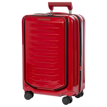Porsche Design Roadster Hardcase - 4 - Rollen - Kabinentrolley mit Vortasche S 55 cm (carminrot) - Markenkoffer