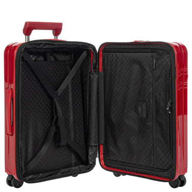 Porsche Design Roadster Hardcase - 4 - Rollen - Kabinentrolley mit Vortasche S 55 cm (carminrot) - Markenkoffer