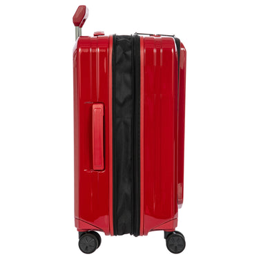 Porsche Design Roadster Hardcase - 4 - Rollen - Kabinentrolley mit Vortasche S 55 cm (carminrot) - Markenkoffer