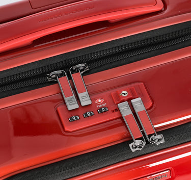 Porsche Design Roadster Hardcase - 4 - Rollen - Kabinentrolley S 55 cm (carmine red) - Markenkoffer