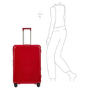 Porsche Design Roadster Hardcase - 4-Rollen-Trolley L 75 cm erw. (carmine red shiny) - Ansicht 8