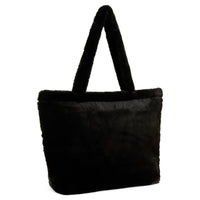 Puma Up Faux Fur - Shopper 38 cm (black) - Markenkoffer