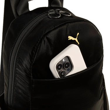 black leather puma backpack Shop Mens Regenerate 2.0 One Internal Slip Puma Core Up Backpack Black
