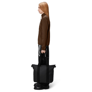 Rains Tote Bag Mini - Shopper 36 cm (black) - Markenkoffer