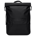 Rains Trail Rolltop - Rucksack 15" 47 cm (black) - Markenkoffer