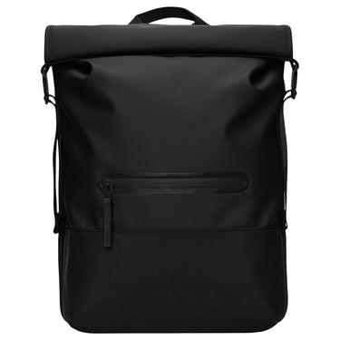 Rains Trail Rolltop - Rucksack 15" 47 cm (black) - Markenkoffer