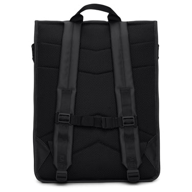 Rains Trail Rolltop - Rucksack 15" 47 cm (black) - Markenkoffer