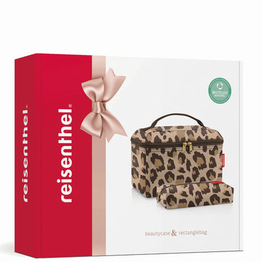 reisenthel beautycase set - Geschenkset 2tlg. (leo macchiato) - Markenkoffer