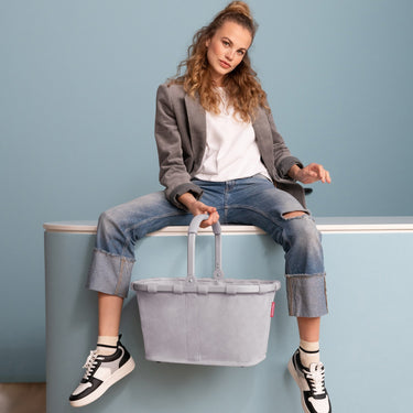 reisenthel carrybag - Einkaufskorb (cord grey) - Markenkoffer