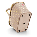 reisenthel carrybag - Einkaufskorb (frame metallic dots coffee) - Markenkoffer