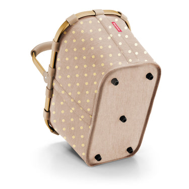 reisenthel carrybag - Einkaufskorb (frame metallic dots coffee) - Markenkoffer