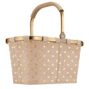reisenthel carrybag - Einkaufskorb (frame metallic dots coffee) - Markenkoffer