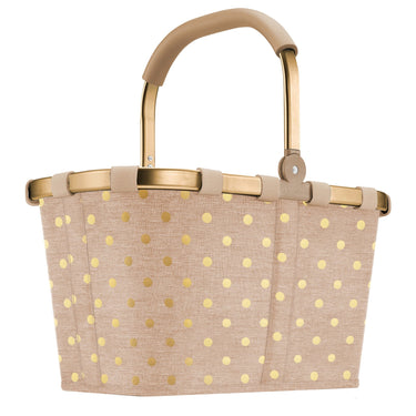 reisenthel carrybag - Einkaufskorb (frame metallic dots coffee) - Markenkoffer