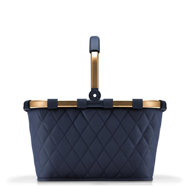 reisenthel carrybag - Einkaufskorb (frame rhombus midnight gold) - Markenkoffer