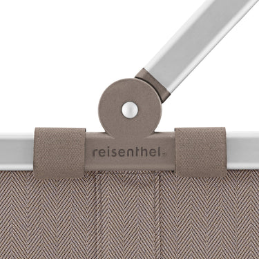 reisenthel carrybag - Einkaufskorb (herringbone mokka) - Markenkoffer