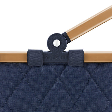 reisenthel carrybag xs - Einkaufskorb 21 cm (frame rhombus midnight gold) - Markenkoffer